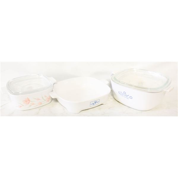LOT VINTAGE CORNINGWARE