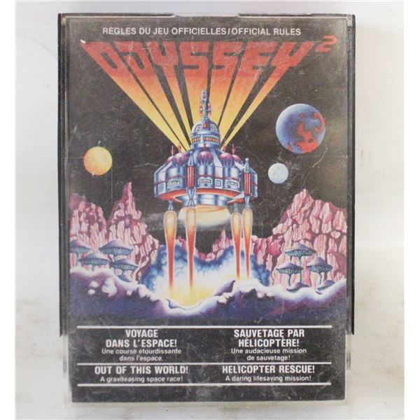 VINTAGE ODYSSEY 2 VIDEO GAME CARTRIDGE: HELICOPTER