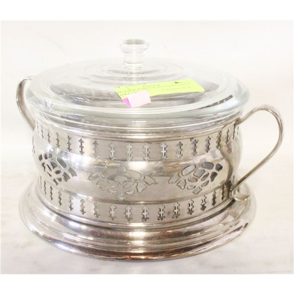 VINTAGE PYREX & ITALIAN GLASS BAKE ORNATE