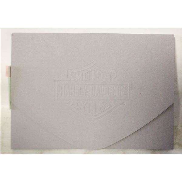HARLEY DAVIDSON LEATHER BOUND COLLECTORS BOOK