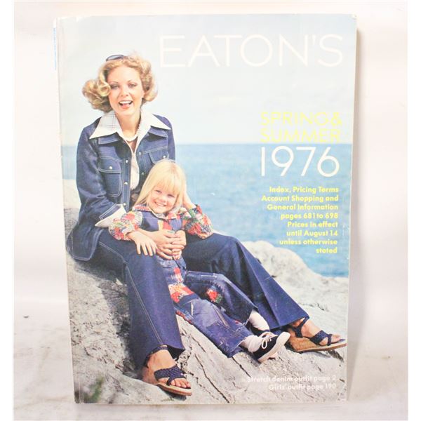 EATONS 1976 SPRING SUMMER CATALOGUE