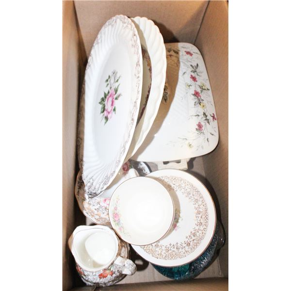 LOT OF ASSORTED VINTAGE CHINA