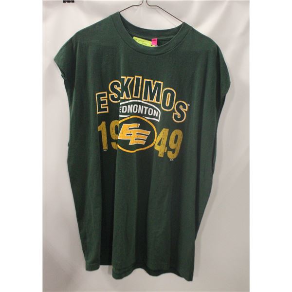 EDMONTON ESKIMOS TANK/T-SHIRT (MENS XL)