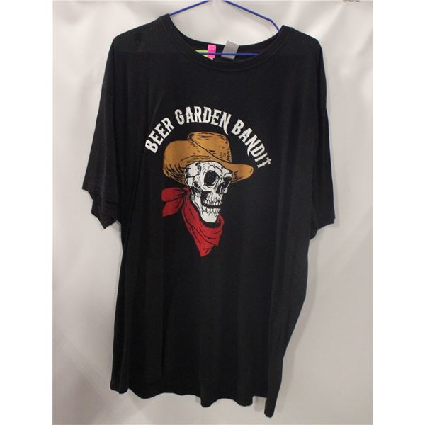 BEER GARDENS BANDIT T-SHIRT (MENS 2XL)