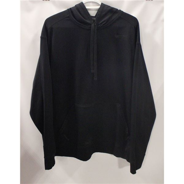 MENS NIKE XL BLACK HOODIE