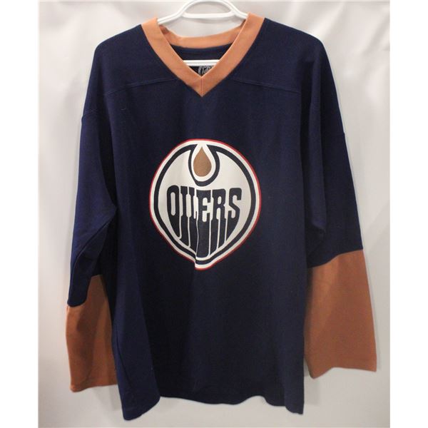 MENS LG OILERS JERSEY