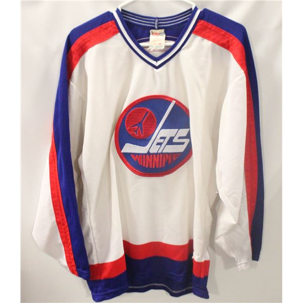 MENS M VINTAGE WINNIPEG JETS HOCKEY JERSEY