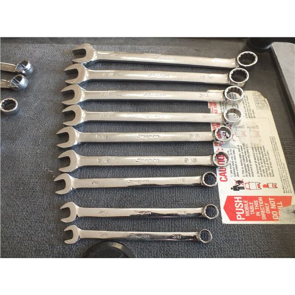 18pc Snap On Wrenches