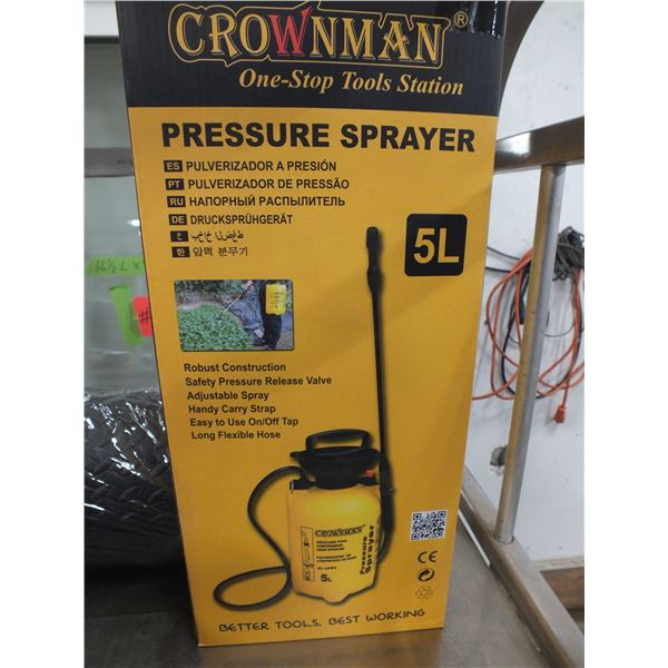Crownman 5 Liter Pressure Sprayer