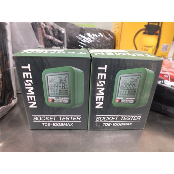Two Tesmen Socket Testers