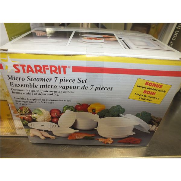 Star Fit 7pc Micro Steamer Kit