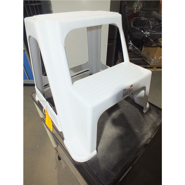 Plastic Indoor 2 Step Stool