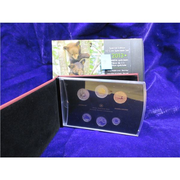 2013 specimen set w/special $2.00 coin
