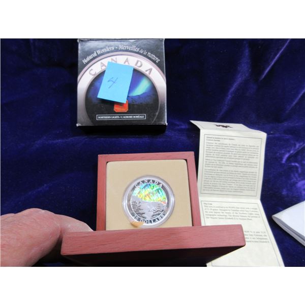 2004 $20.00 AURORA BOREALIS  .9999