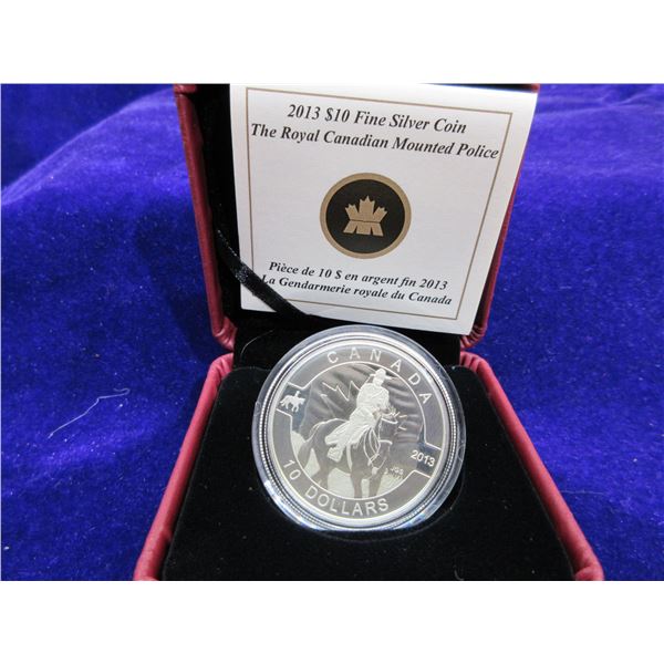 2013 $10.00 RCMP coin