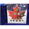 Image 1 : Canada 150 2017 coin board in maple leaf shape