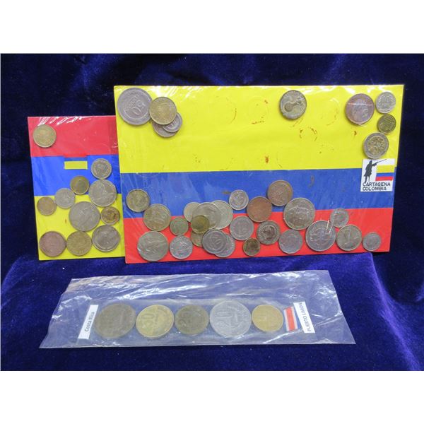 Costa Rica, and  Columbian coinage