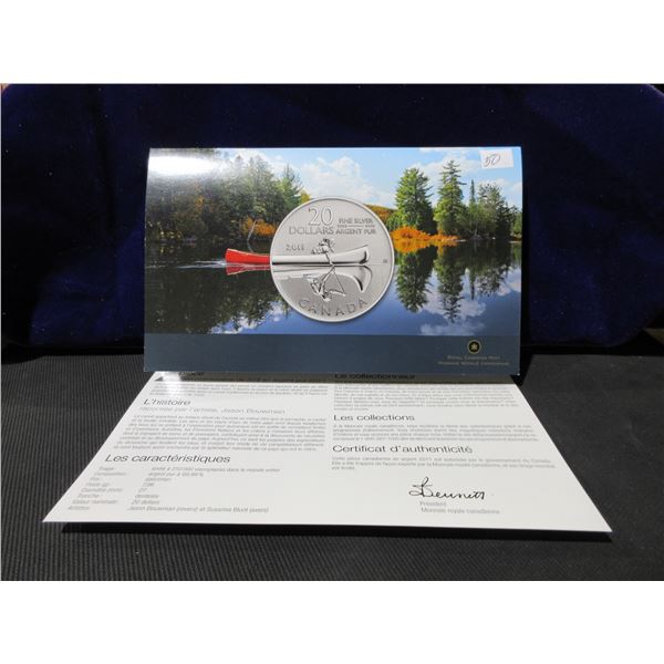 2011 $20.00 Silver Commemorative Coin