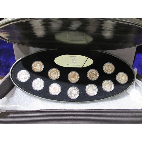 2000 Millenium 12 Coin Set