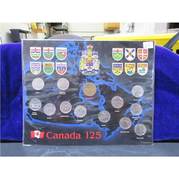 1992 Canada 125 13 Coin Set