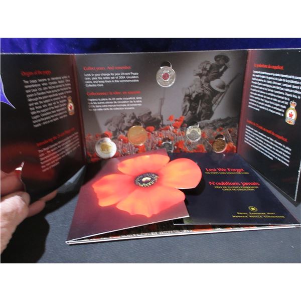 2004 Poppy Coin Card