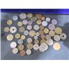 Image 1 : 53 miscelaneous  international coins, assorted dates