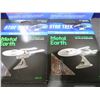 Image 3 : 4 - STAR TREK  3D metal model kits