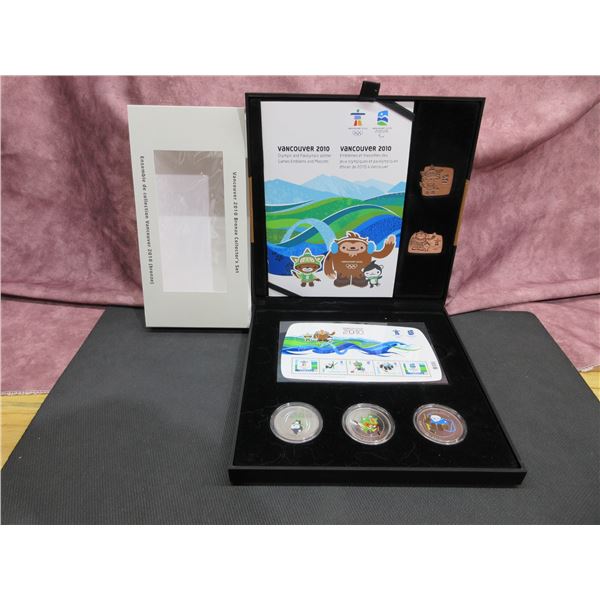 2010 Vancouver Olympic Games Bronze Collector's Set