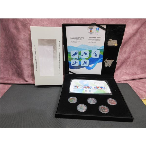 2010 Vancouver Olympic Games Silver Collector's Set