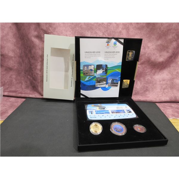 2010 Vancouver Olympic Games Gold Collector's Set