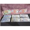 Image 1 : Assorted Paper Notes, Singapore, Unknown Dates.