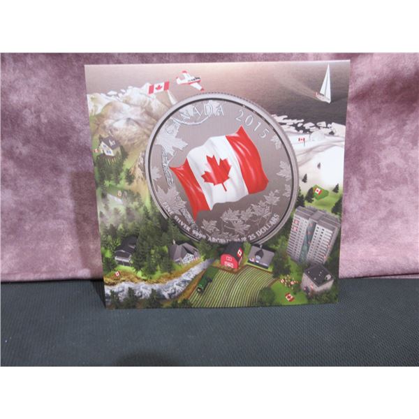 2015 25 Dollar Silver Coin