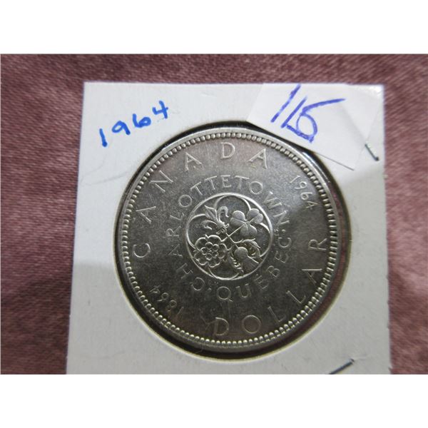 1964 Canadian Silver Dollar