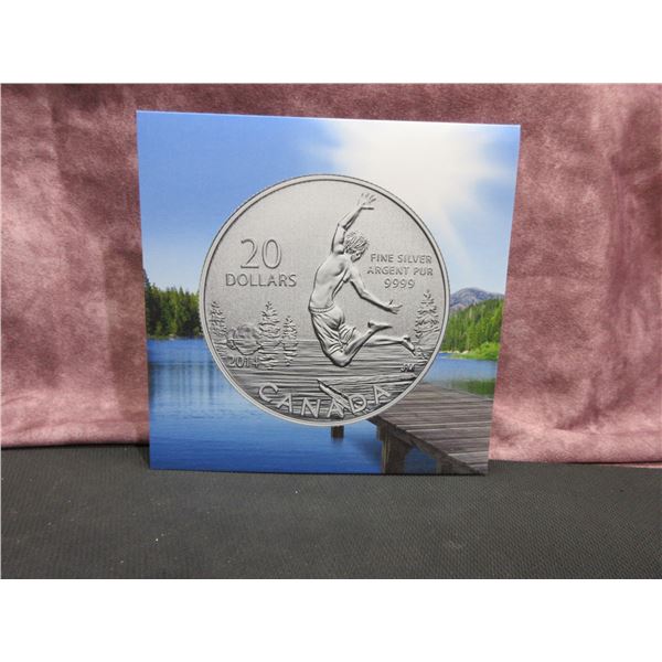 2014 Canadian $20 Silver Coin