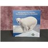 Image 1 : 2014 - $50 Fine Silver Coin - Polar Bear [card]