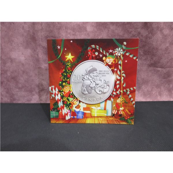 2013 - $20 Fine Silver coin [card] "The Collections" - Santa