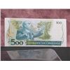 Image 2 : single BANCO CENTRAL DO BRASIL 500 note, unkown year