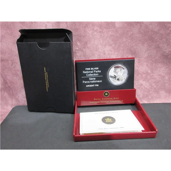 2006 - National Parks - JASPER $20 silver coin