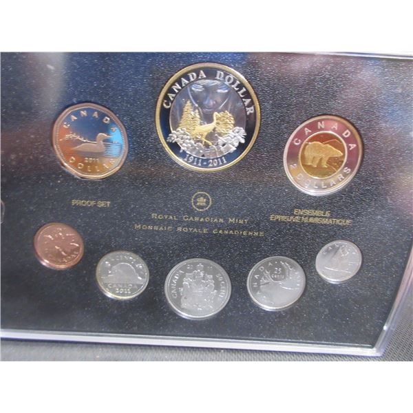 2011 - Proof set of Canadian Coinage