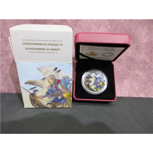 2014 - $20 Fine Silver Coin Legend of Nanaboozhoo