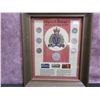 Image 1 : 1973 Wooden Frame Commemorative Plaque