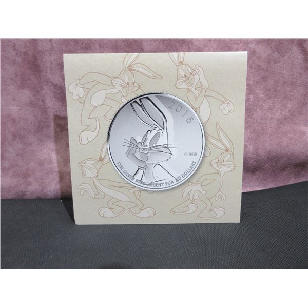 2015 - The Collections, WB- $20 fine silver, Bugs Bunny card