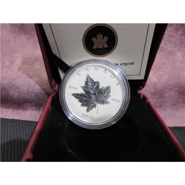 2010 - PIEDFORT 1 oz / $5 silver coin, cased