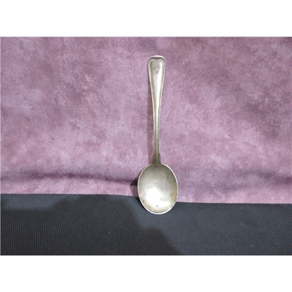 Canada RNWMP Sterling Silver mess spoon dated 1904, marked wt. 40g
