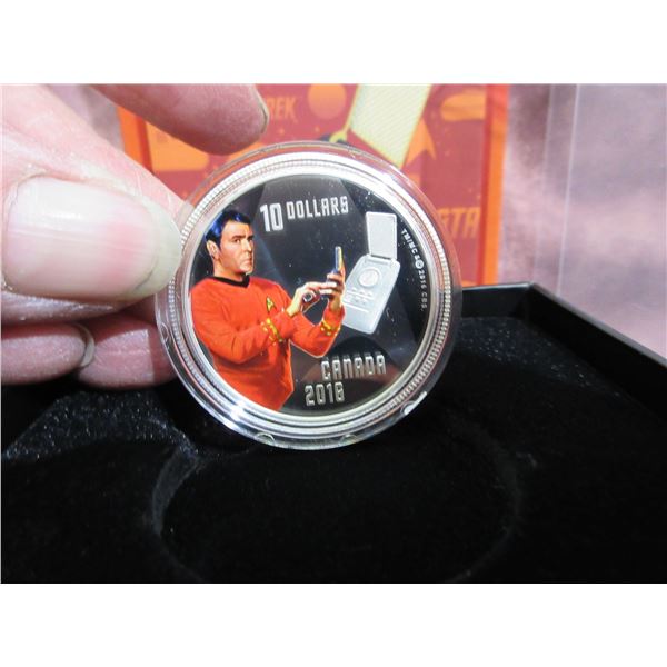 2016 - $10 fine silver Coin - Star Trek: Scotty