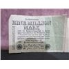 Image 2 : 2 x Weimar Republic 1,000,000 Mark [$ ] notes from 1923.