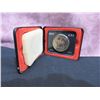 Image 1 : 1973 RCMP/GRC uncirculated dollar coin .500 silver, black case