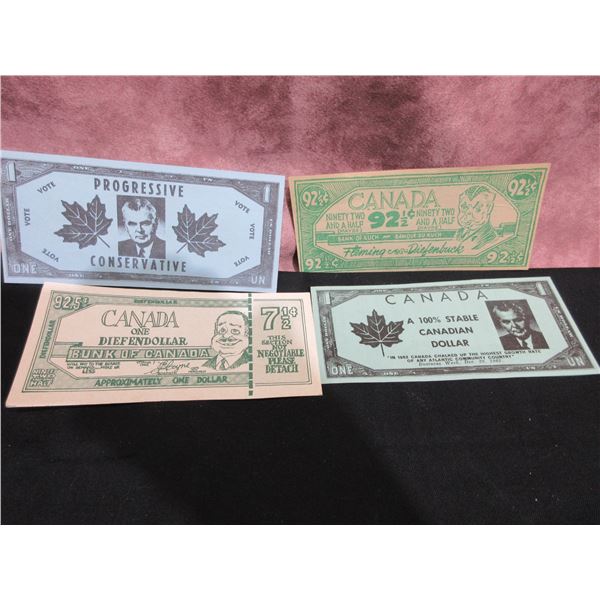 early 1960's political fun money - Diefenbuck