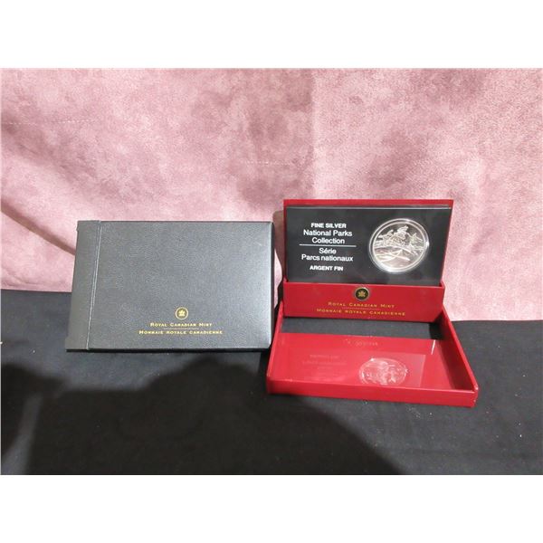 2006 - National Parks - Nahanni $20 fine silver coin, folding case