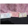 Image 1 : Lot Of 3 Assorted International Bank Notes